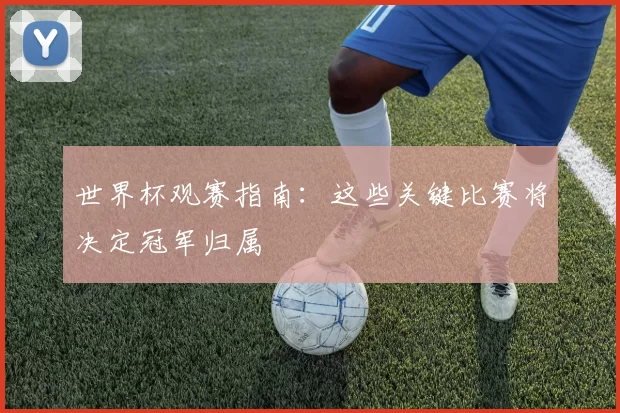 世界杯观赛指南:这些关键比赛将决定冠军归属