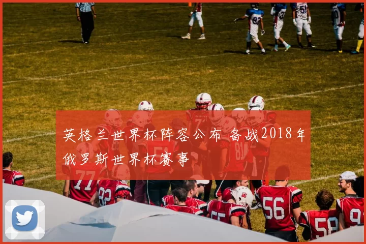 英格兰世界杯阵容公布 备战2018年俄罗斯世界杯赛事