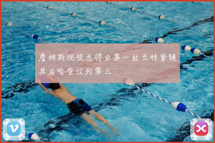 詹姆斯现役总得分第一杜兰特紧随其后哈登位列第三