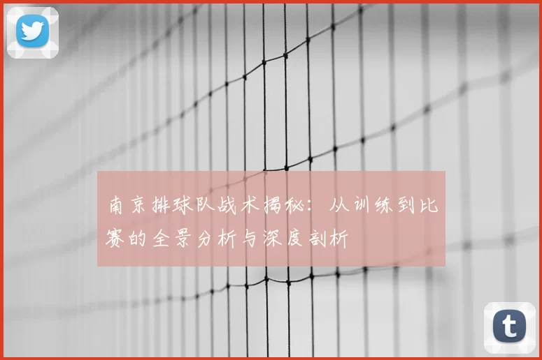 南京排球队战术揭秘：从训练到比赛的全景分析与深度剖析